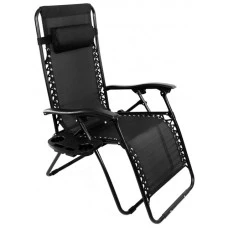 Шезлонги комплект 2шт Bonro SP-167A черный