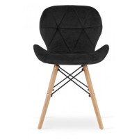 Кресло Bonro B-531 велюр черное