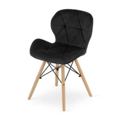 Крісло Bonro B-531 велюр чорне