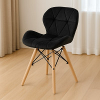 Кресло Bonro B-531 велюр черное