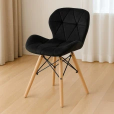 Крісло Bonro B-531 велюр чорне