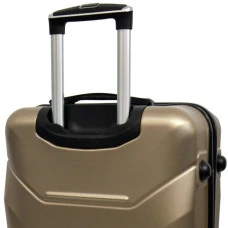 Валіза комплект пластикова 2 шт середня велика Bonro 2019 шампань