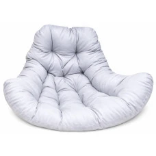 Подушка для крісла кокона з підголівником Bonro B-330 світло-сіра