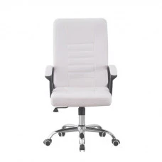 Крісло офісне на колесах Bonro B-627 біле