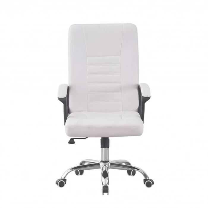 Крісло офісне на колесах Bonro B-627 біле