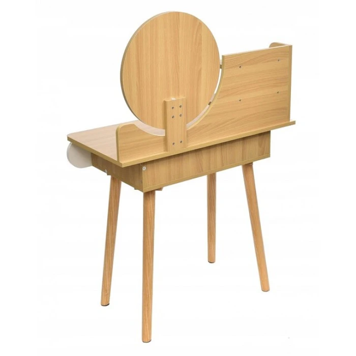 Туалетный столик с круглым зеркалом Bonro B063