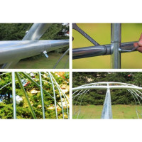 Теплица садовая парник для огорода с окнами Bonro UP-6 м2