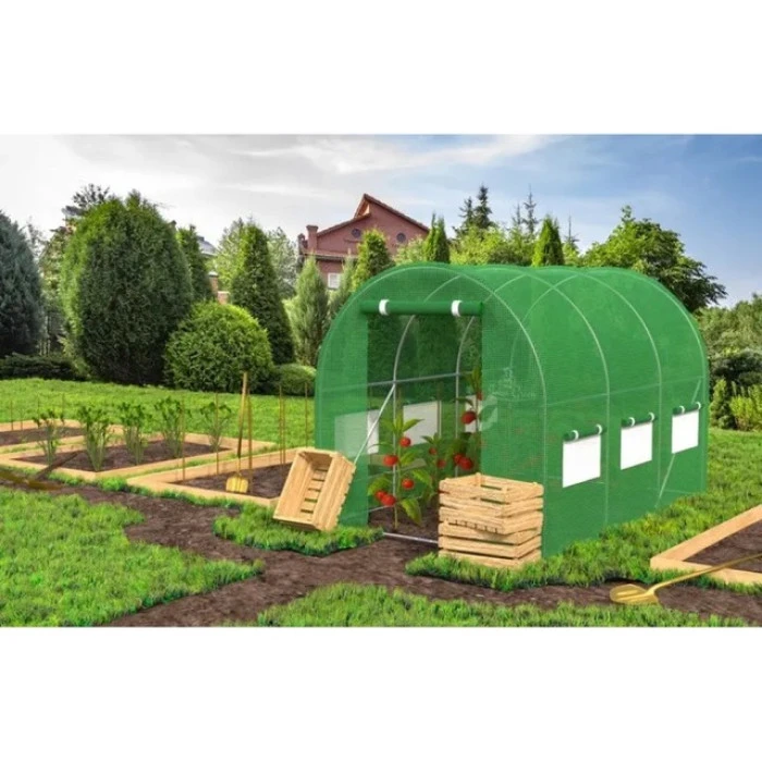 Теплица садовая парник для огорода с окнами Bonro UP-6 м2