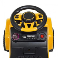 Каталка-толокар Spoko SP-219 2в1 з батьківською ручкою жовтий