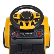 Каталка-толокар Spoko SP-219 2в1 с родительской ручкой желтый