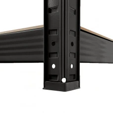 Стелаж металевий 180х90х40 Siker GoodTool P9040L чорний 5 полиць