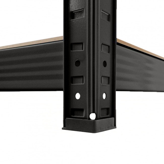Стеллаж металлический 180х90х40 Siker GoodTool P9040L черный 5 полок