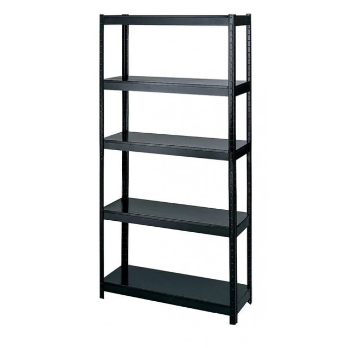 Стелаж металевий 180х90х40 Siker GoodTool P9040L чорний 5 полиць