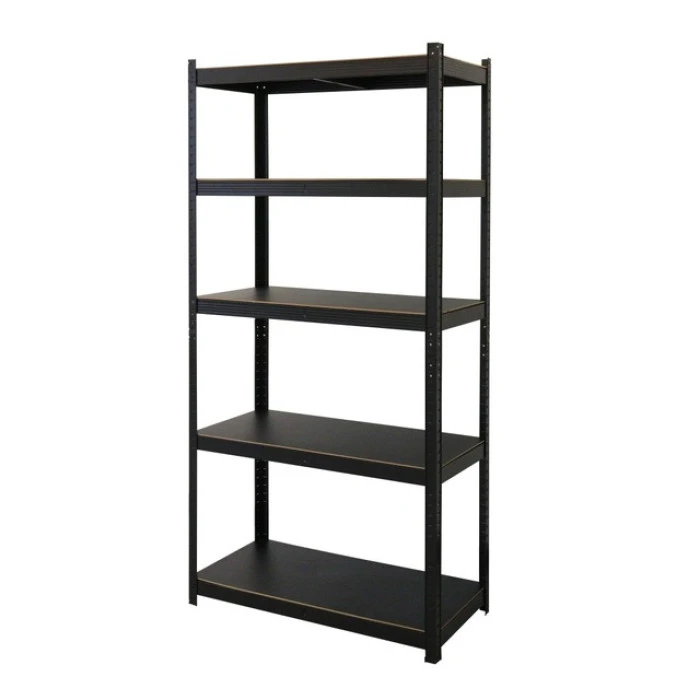 Стелаж металевий 180х90х40 Siker GoodTool P9040L чорний 5 полиць