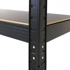 Стелаж металевий 180х90х40 Siker GoodTool P9040L чорний 5 полиць