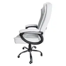 Офисное кресло на колесах Bonro B-612 белое