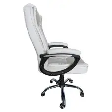 Офисное кресло на колесах Bonro B-612 белое