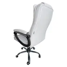 Офисное кресло на колесах Bonro B-612 белое