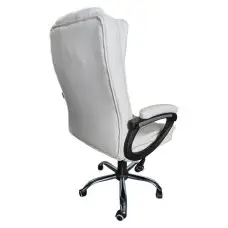 Офисное кресло на колесах Bonro B-612 белое