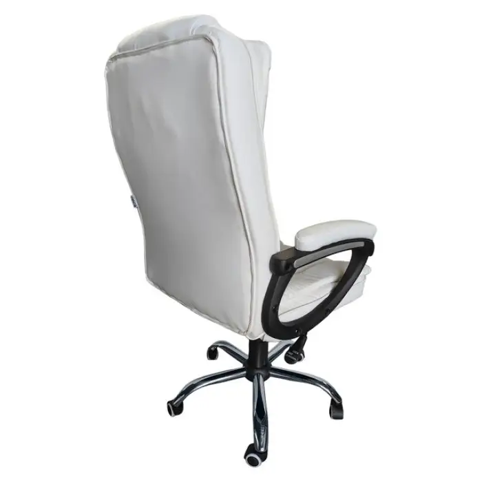 Офисное кресло на колесах Bonro B-612 белое