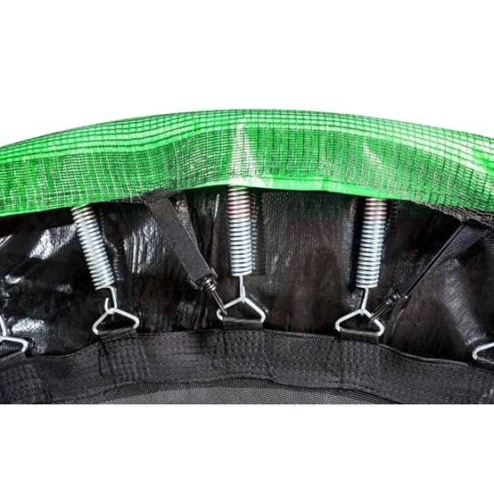 Батут дитячий з сіткою 183 см Atleto зелений