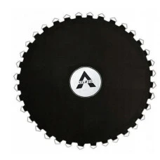 Батут дитячий з сіткою та драбинкою 252 см Atleto зелений