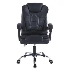 Крісло офісне на колесах Bonro BN-6070 чорне