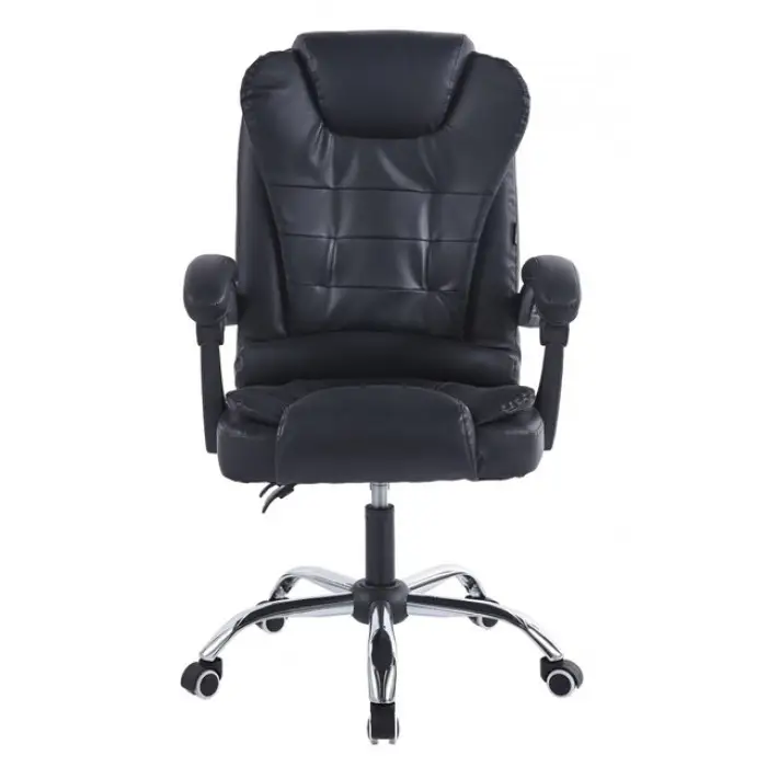 Крісло офісне на колесах Bonro BN-6070 чорне