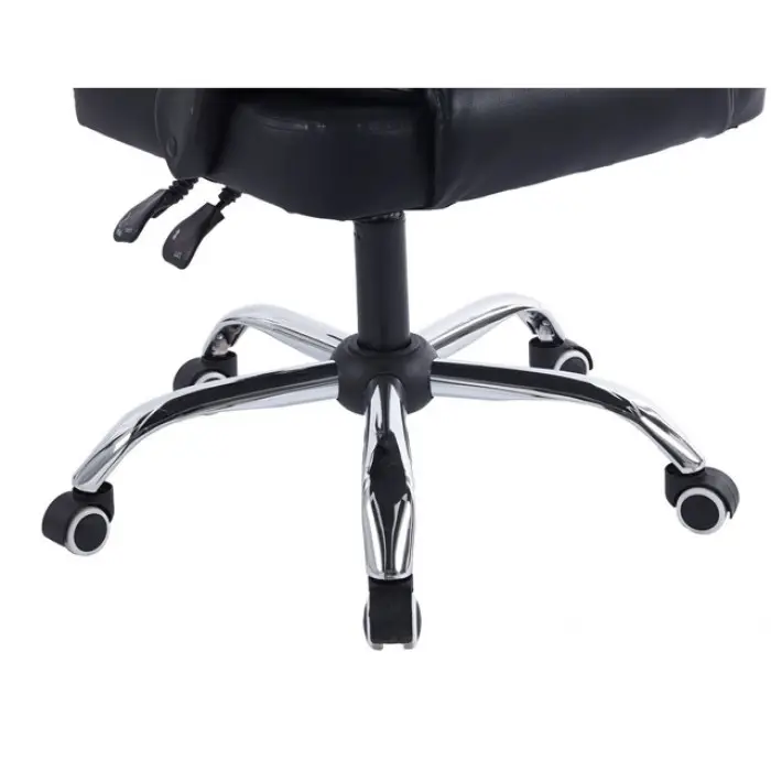 Крісло офісне на колесах Bonro BN-6070 чорне