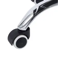 Крісло офісне на колесах Bonro BN-6070 чорне