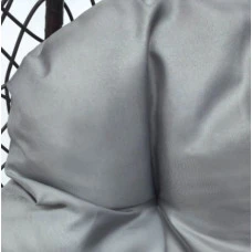 Подушка для кокона темно сіра