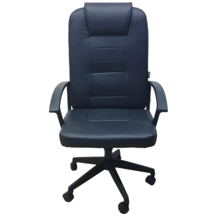 Крісло офісне ком'ютерне на колесах Bonro B-153 чорне