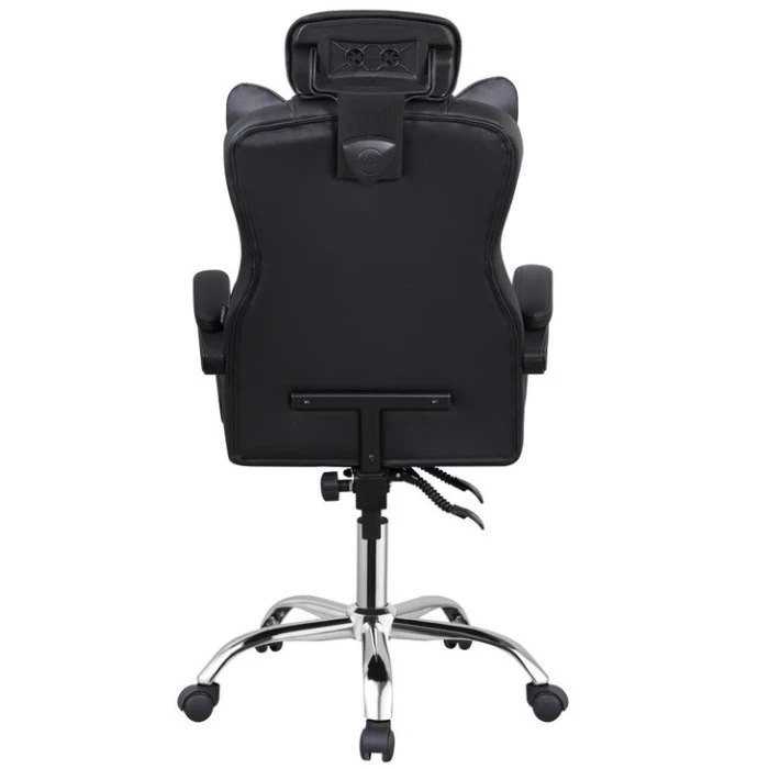 Крісло офісне з підставкою для ніг Bonro B-058 чорне