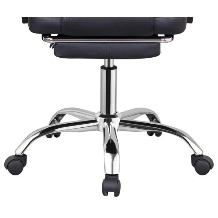 Крісло офісне з підставкою для ніг Bonro B-058 чорне