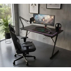 Игровой игровой компьютерный стол 120 см Bonro B-07 черный