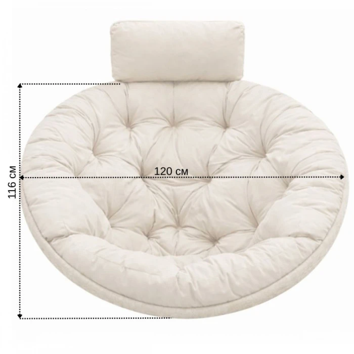 Подушка для кресла кокона Bonro B-331 коричневая