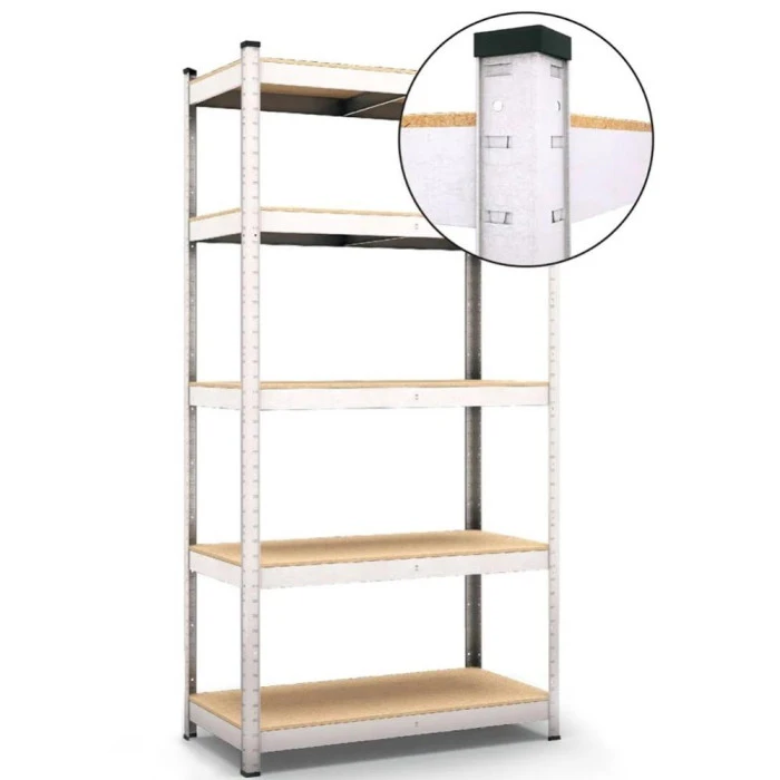 Стеллаж металлический 180х90х30 см Siker G9030 5 полок