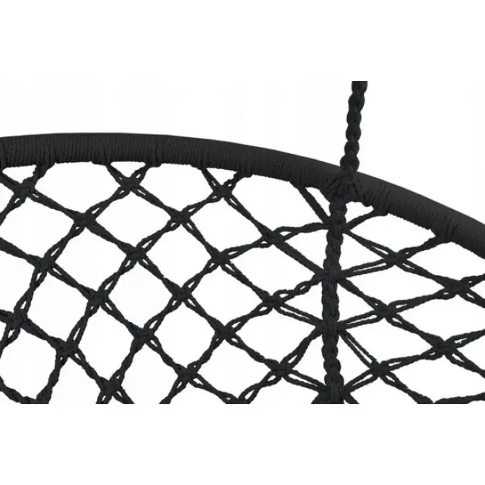 Крісло підвісне бразилійське гойдалка гамак Bonro B-092 чорний 120 кг