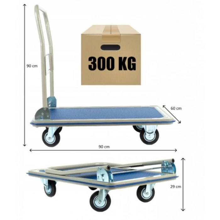 Візок вантажний платформенний Siker PH300