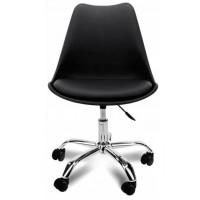 Крісло Bonro B- 487 на колесах чорне