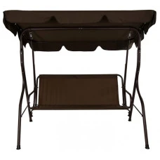 Качеля садова Bonro Relax коричнева