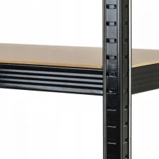 Стелаж металевий 180х90х40 Siker GoodTool P9040 чорний 5 полиць