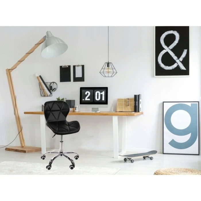 Кресло на колесах черное комплект 4шт Bonro B-531