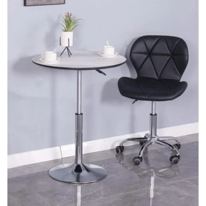 Кресло на колесах черное комплект 4шт Bonro B-531