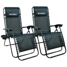 Шезлонги комплект 2шт Bonro СПА-167A зеленый