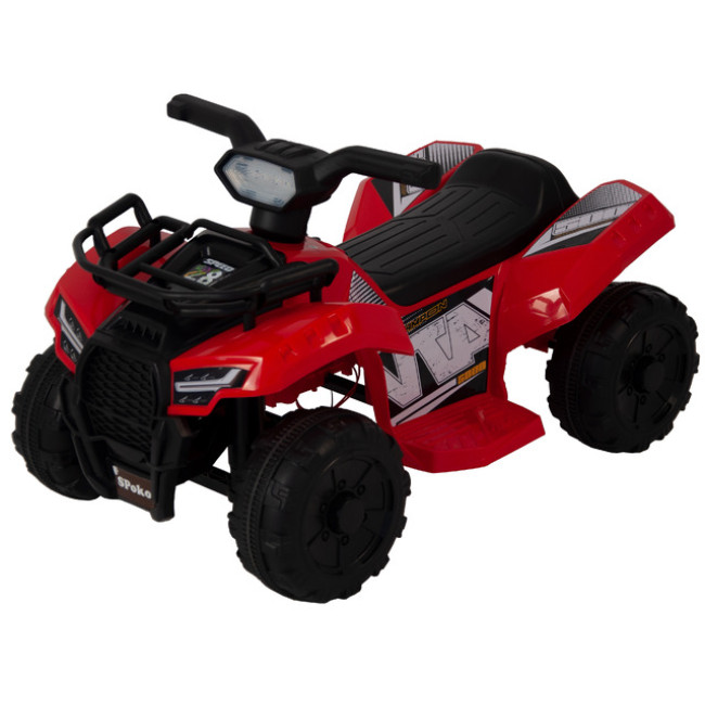 Детский электроквадроцикл Spoko MLY-518 красный