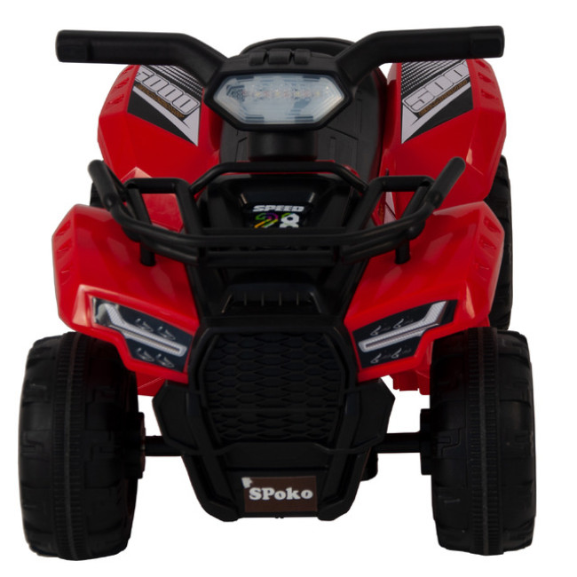 Детский электроквадроцикл Spoko MLY-518 красный