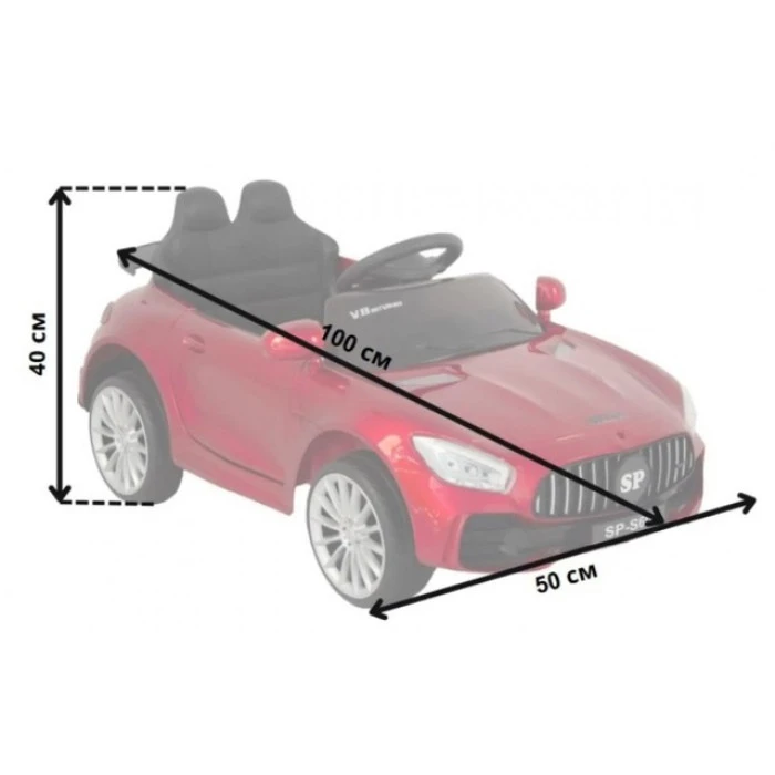 Детский электромобиль Spoko SP-S600 красный