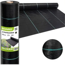Агротканина 100 г/м² Bonro 1,1x50 м чорна