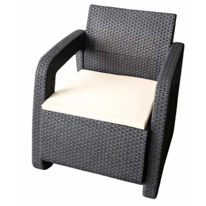 Комплект садовой мебели 4-местный Bonro B-18033 серо-бежевый